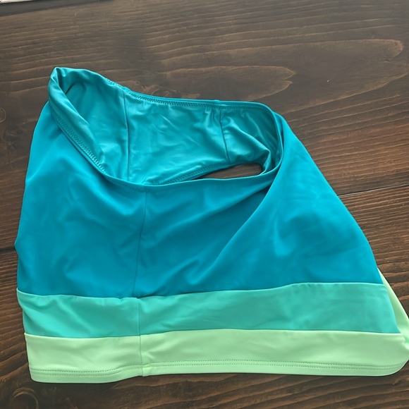 KIAVA Turquoise and Lime Women Swim One Piece - Picture 14 of 16